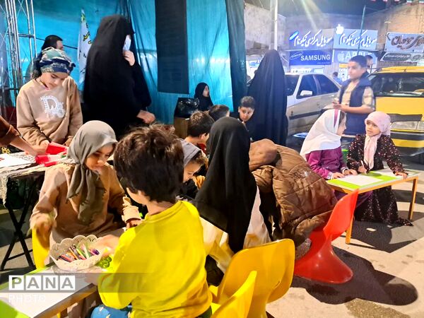 موکب های نهادهای مختلف در شهر دهدشت 