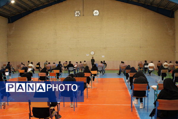  روند برگزاری امتحانات نهایی در شهرستان‌بن