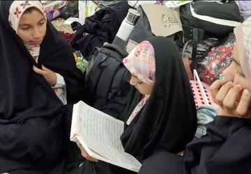 حضور پرشور نوجوانان و جوانان رودان در اعتکاف