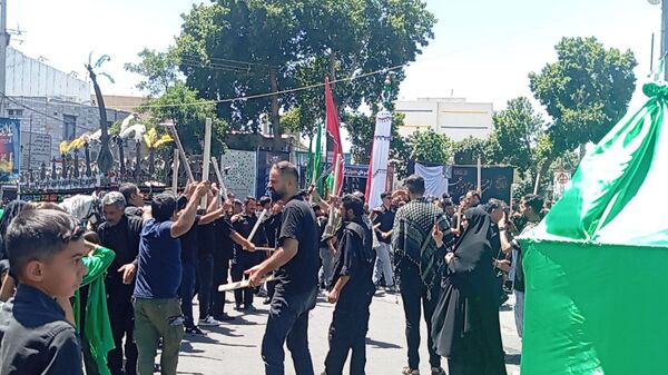 مردم قروه با شور حسینی در عاشورای امسال گردهم آمدند