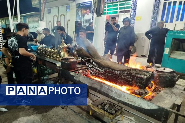  حضور جاماندگان حسینی در مرزهای خوزستان