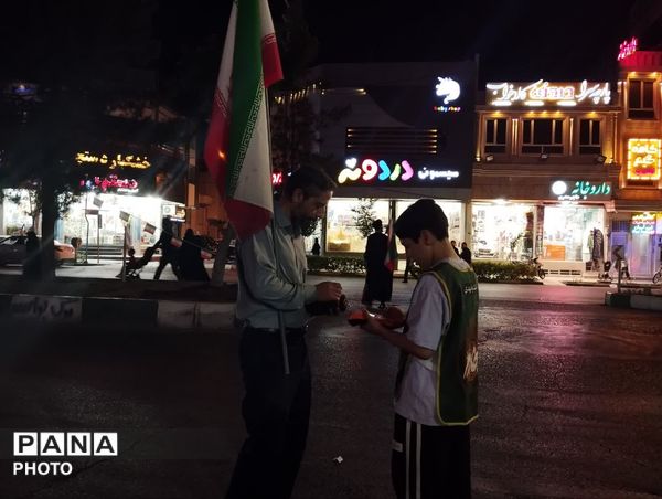 فعالیت «باانرژی ها» در تجمعات شبانه قم