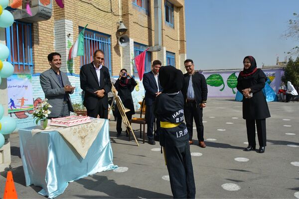 برگزاری المپیاد ورزشی درون مدرسه‌ای در بهارستان‌دو