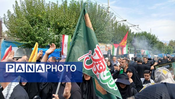برپایی موکب عشاق الحسین سازمان دانش‌آموزی شهر تهران