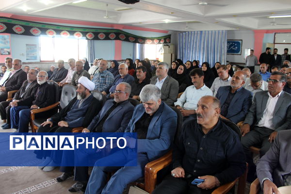 مراسم تودیع و معارفه رئیس جدید آموزش و پرورش بندپی شرقی