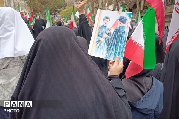 مردم ایران صدای مظلومان جهان