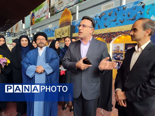 استقبال از برگزیدگان شانزدهمین المپیاد ملی فرش دستباف در مشهد