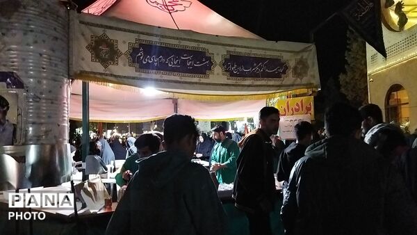 چایخانه هیئت فاطمه الزهرا در دویست و شانزدهمین شب از اجتماعات مردمی نیشابور 