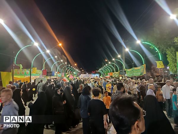 مهمانی یک کیلومتری عید غدیر در لارستان