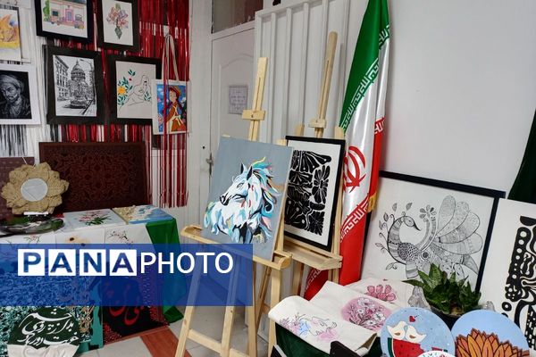 نمایشگاه دهه فجر اداره آموزش و پرورش رباط‌کریم