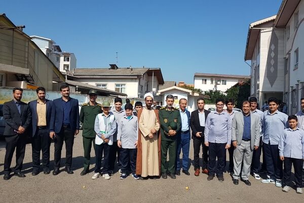 آغاز سال تحصیلی با طنین زنگ مهر در مدرسه شهید چمران رودسر