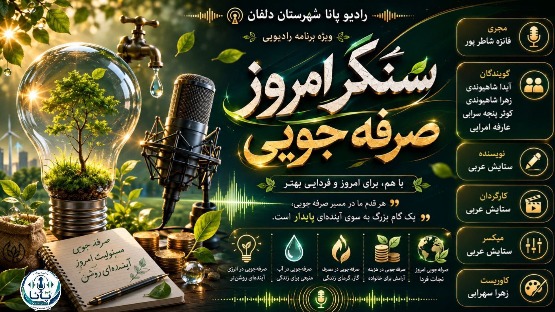 صرفه‌جویی در آب، برق و گاز جبهه‌ای تازه برای دفاع از ایران می‌سازد

