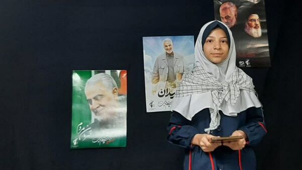 مراسم سالگرد شهادت شهید قاسم سلیمانی در مدارس منطقه پردیس