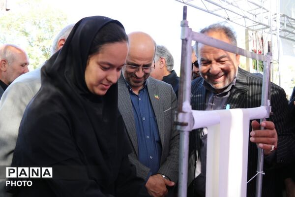 اولین سالگرد شهید کاظمی در بهشت رضا مشهد با حضور وزیر آموزش و پرورش