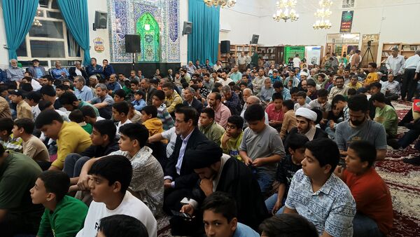 جشن میلاد امام رضا (ع) در مسجد الرضای نیشابور 