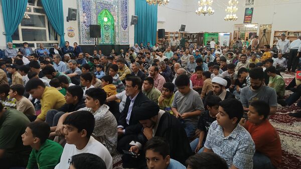 جشن میلاد امام رضا (ع) در مسجد الرضای نیشابور 