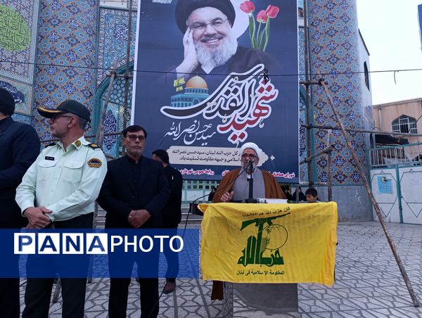 تجمع باشکوه مردم آشخانه در محکومیت اسرائیل و ترور شهید سیدحسن نصرالله 