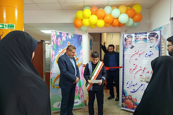 افتتاح دو باب اتاق بهداشت در مدارس منطقه کهریزک همزمان با ایام دهه فجر
