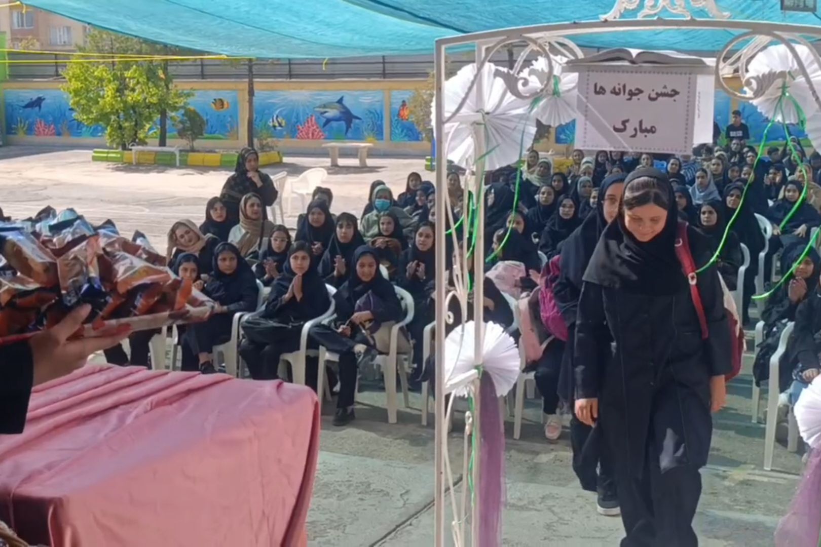 جشن جوانه ها در دبیرستان مهر نیشابور