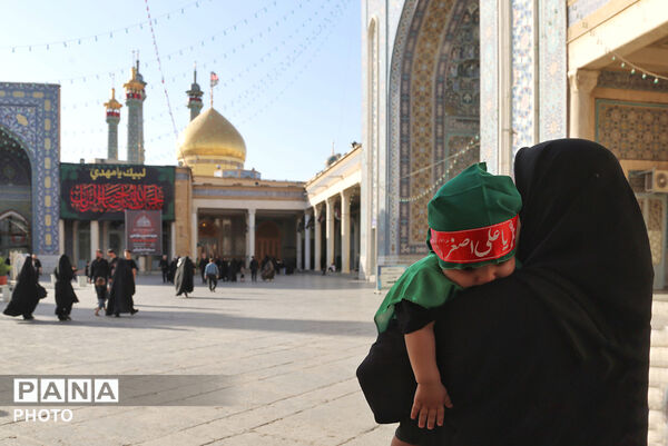 همایش شیرخوارگان حسینی در حرم حضرت معصومه(س)
