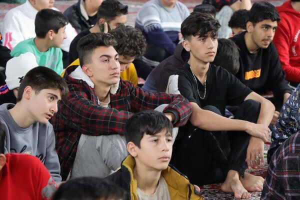 اعتکاف دانش‌آموزی در ناحیه یک بهارستان