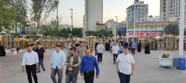 سفر معنوی دانش‌آموزان سما کاشان به مشهد مقدس در دهه کرامت