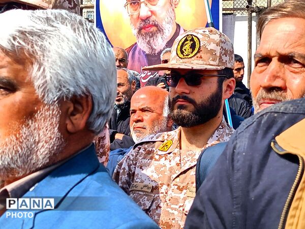 تشیع پیکر مطهر سردار شهید غلامرضا محمد زاده