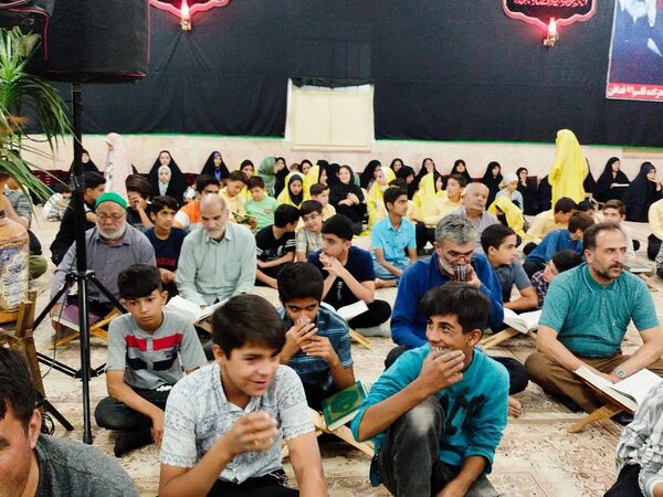 افتتاحیه جلسه قرآنی شهدای فدافن 