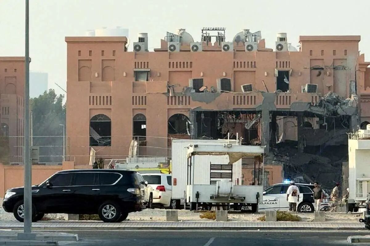  تجاوز هوایی تروریستی اسرائیل علیه سران حماس در قطر