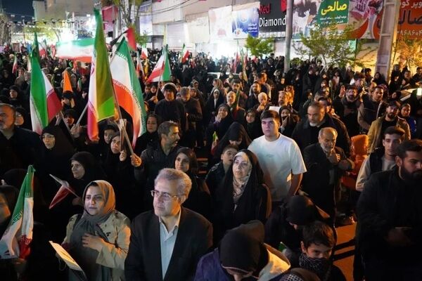 حماسه اقتدار و ایستادگی فردیسی‌ها در صد و سی‌امین اجتماع شبانه