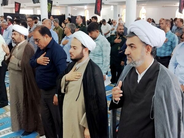مراسم اولین سالگرد عروج شهدای خدمت