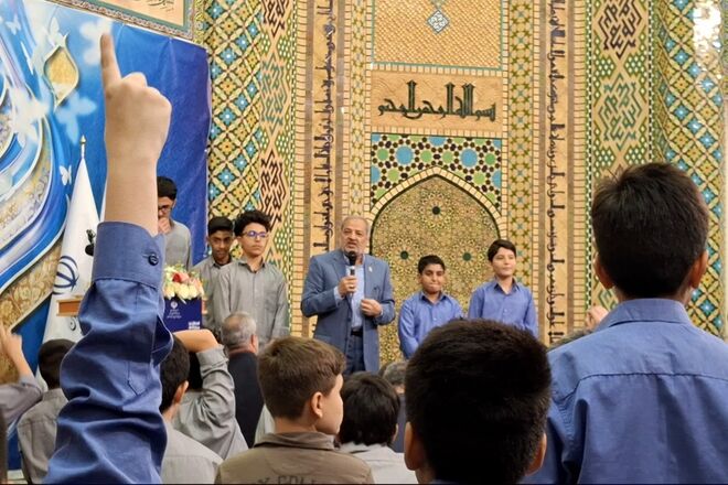 نماز یکی از مهم‌ترین راه‌های رسیدن به آرامش و موفقیت است/ سه توصیه به دانش‌آموزان برای اثرگذاری بیشتر نماز