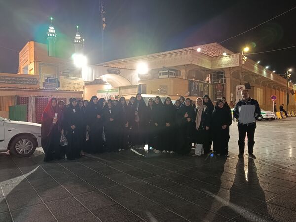 حضور دختران رضویه در اردوی راهیان نور