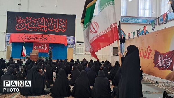 همایش شیرخوارگان حسینی در چهارباغ 