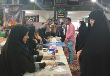 بازدید شهردار خلیل‌آباد از شعب اخذ رای انتخابات