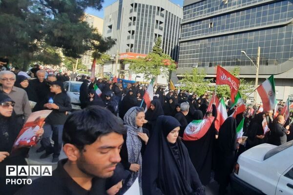 وداع با پیکر داماد رهبر شهید انقلاب