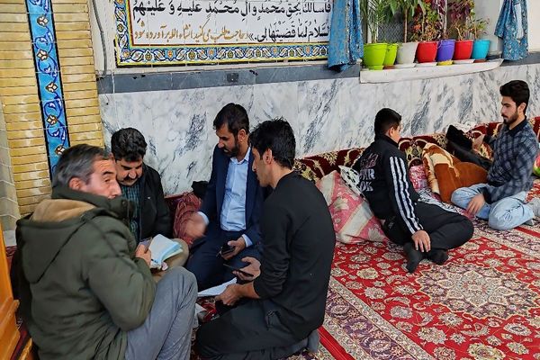 گذری بر اولین روز اعتکاف دانش آموزی سه روز در بهشت، شهر بار نیشابور