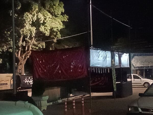 گذری بر آماده سازی موکب های راهپیمایی جاماندگان اربعین نیشابور 