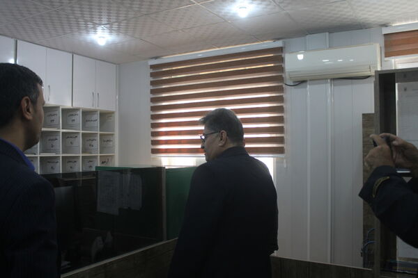 بازدید سرزده نوروزی مدیرکل آموزش و پرورش استان بوشهر از دوایر مختلف اداره‌کل