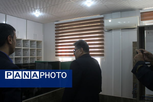 بازدید سرزده نوروزی مدیرکل آموزش و پرورش استان بوشهر از دوایر مختلف اداره‌کل