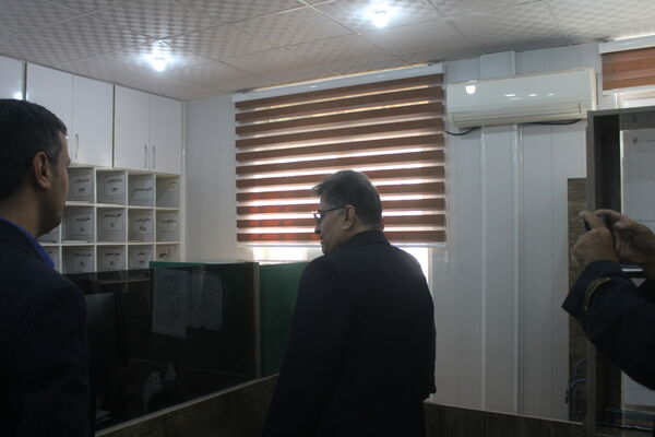 بازدید سرزده نوروزی مدیرکل آموزش و پرورش استان بوشهر از دوایر مختلف اداره‌کل