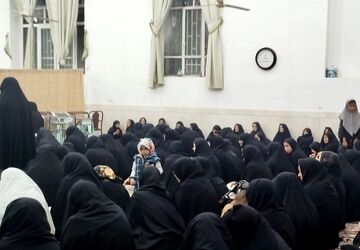 مراسم اولین شب احیای نوزدهم در مسجد جامع روستای مهدی آباد خلیل آباد 