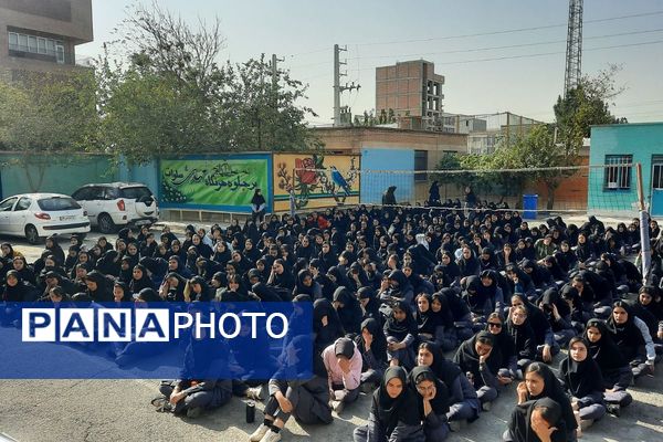 افتتاحیه طرح مصباح الهدی در هنرستان تاجیک بهارستان دو