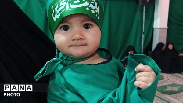 مراسم شیرخوارگان حسینی در مهدیه معلا شهر میلاجرد