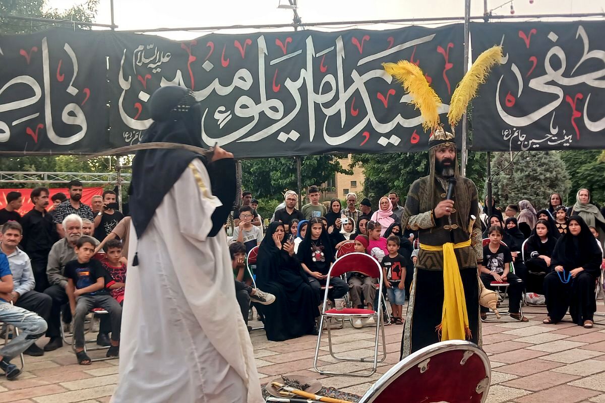 تعزیه‌خوانی دهه دوم محرم در بهارستان‌۲