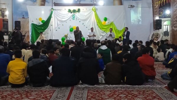 جشن میلاد امام علی (ع) در حسینیه حیدری فدافن