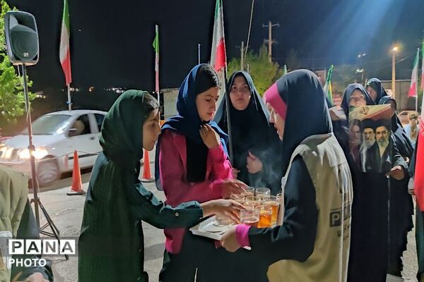 هشتادو دومین شب از اجتماعات خیابانی در شهربار نیشابور