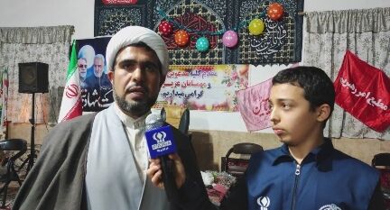 برگزاری جشن مبعث رسول اکرم(ص) در شهر خانلق شهرستان شیروان