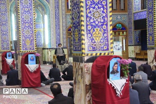 یادبود شهید امیرمحمد جعفریان در مسجد حظیره یزد