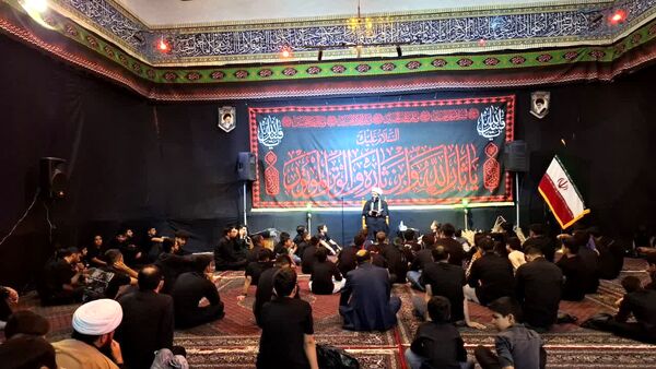 مراسم سوگواری شهادت فرزندان امام حسن مجتبی (ع)